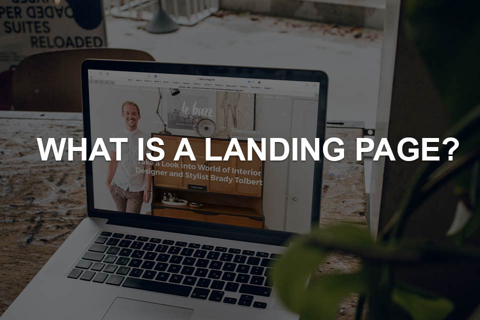 what is a landing page