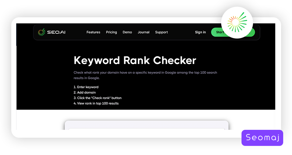 SEO.ai Keyword Rank Checker